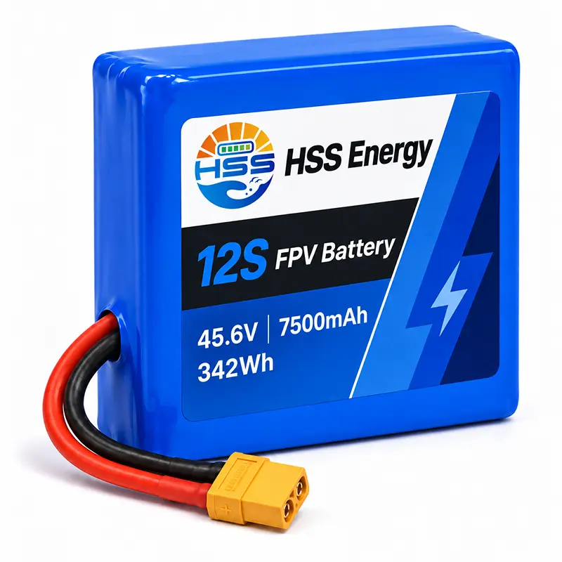 แบตเตอรี่ FPV 12S 7500mAh