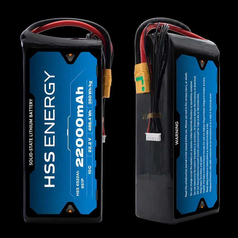 แบตเตอรี่ UAV 6S 22000mAh