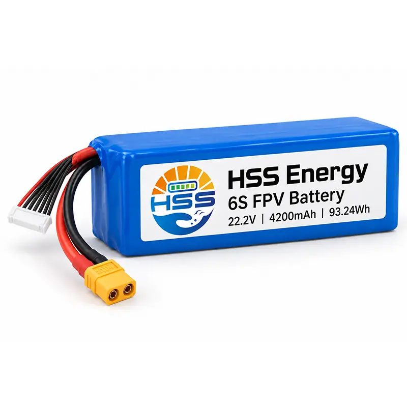 แบตเตอรี่ FPV 6S 4200mAh