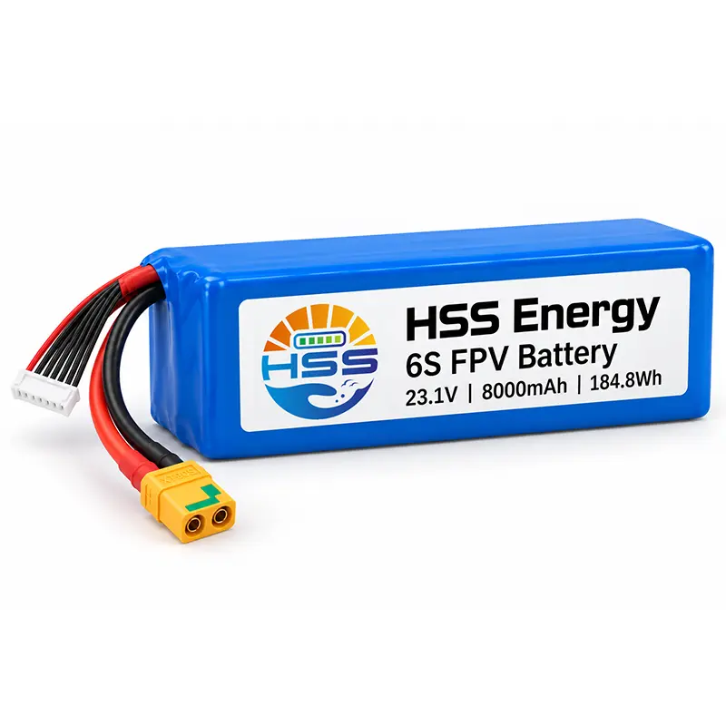 แบตเตอรี่ FPV 6S 8000mAh