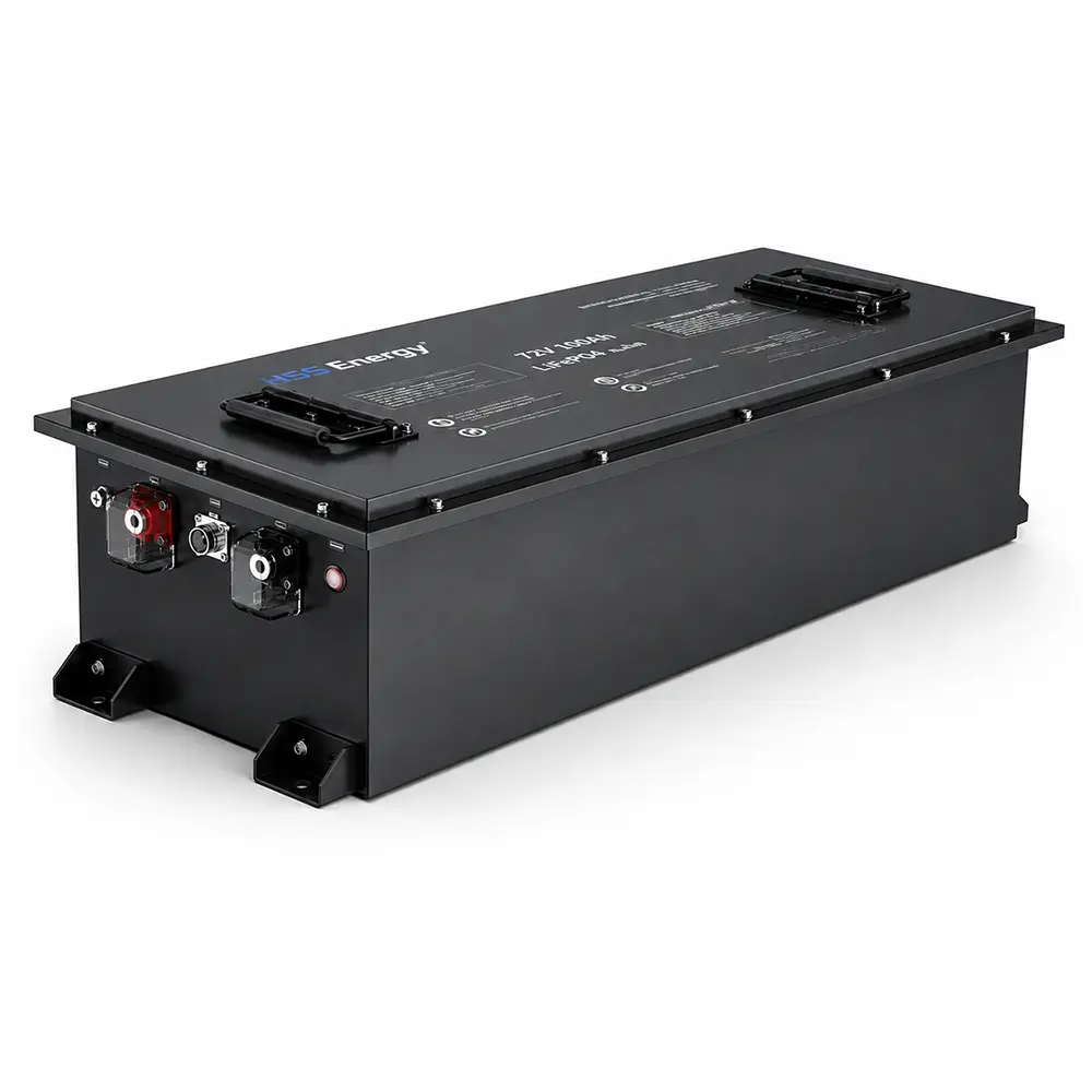 แบตเตอรี่รถยก LiFePO4 72V 100Ah